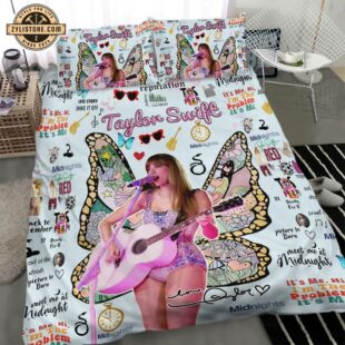 Taylor Swift Music Tour Bedding Set