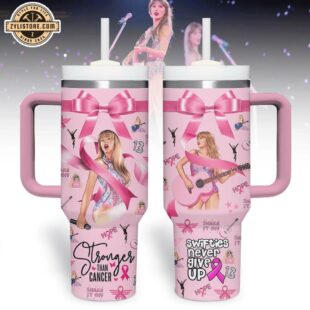 Taylor Swift Music Tumbler 40oz With Handle