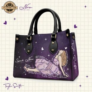 Taylor Swift Speak Now Leather Handbag For Fans