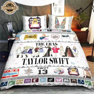 Taylor Swift The Eras Tour Swiftie Taylor’s Version Bedding Set