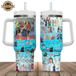 Taylor Swift The Eras Tour Tumbler 40oz With Handle