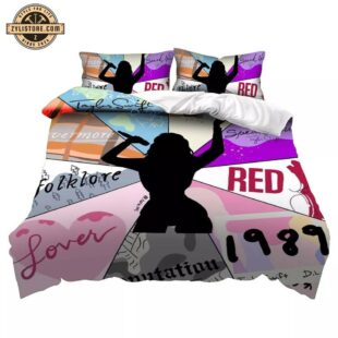 Taylor Swift Tour Concert Music Bedding Sets