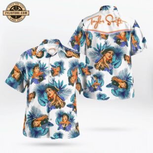 Taylor Swift Tropical Hawaiian Shirt