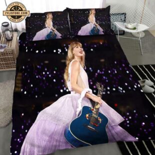 Taylor Swift With Guitar Bedding Sets