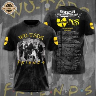 Wu-Tang Clan Friends All Over Print T-Shirt