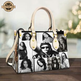 Aaliyah Music Leather Handbag