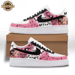 APT Bruno Mars x Ros? Music Air Force 1 Shoes For Fans