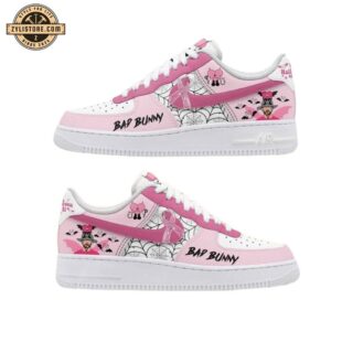 Bad Bunny Music Air Force 1 Shoes For Fans