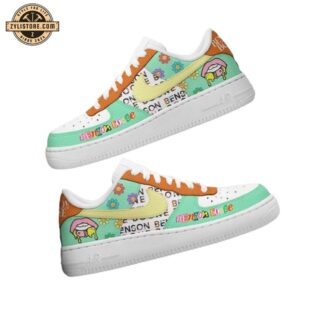 Benson Boone Sunflower Music Air Force 1 Shoes For Fans