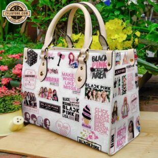 Blackpink Music Band Leather Handbag