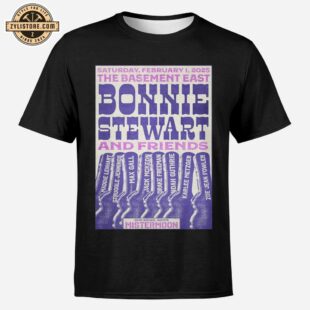 Bonnie Stewart And Friends Feb 1 2025 The Basement East In Nashville TN Tour Unisex T-Shirt