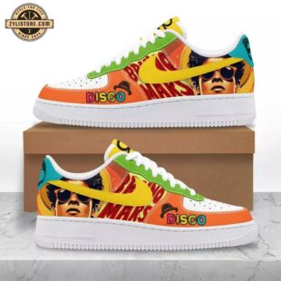 Bruno Mars Music Air Force 1 Shoes For Fans