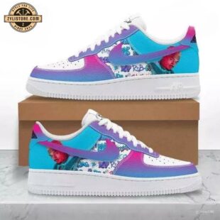 Chris Brown Music Air Force 1 Shoes For Fan