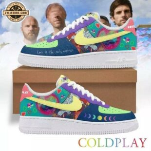 Coldplay Love Is The Only Answer Air Force 1 Shoes For Fans