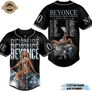 Custom Name And Number Beyonce Music Baseball Jersey For Fans