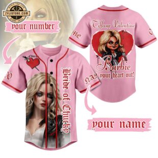 Custom Name And Number Bride of Chucky Music Baseball Jersey For Fans