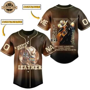 Custom Name And Number Cody Johnson 3D Baseball Jersey Shirt