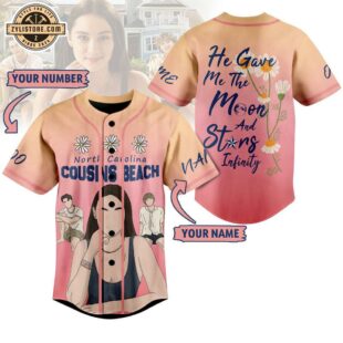 Custom Name And Number Cousins Beach The Summer I Turned Pretty 3D Baseball Jersey Shirt