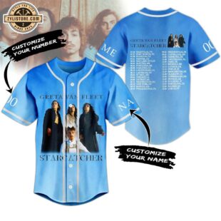 Custom Name And Number Greta Van Fleet Baseball Jersey For Fans