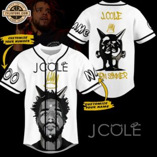 Custom Name And Number J.Cole Baseball Jersey For Fans