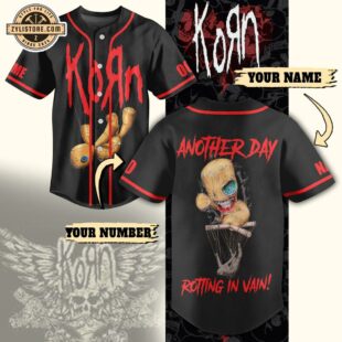 Custom Name And Number Korn Baseball Jersey For Fans