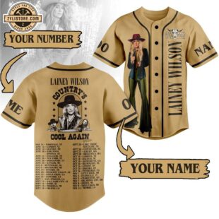 Custom Name And Number Lainey Wilson Baseball Jersey For Fans