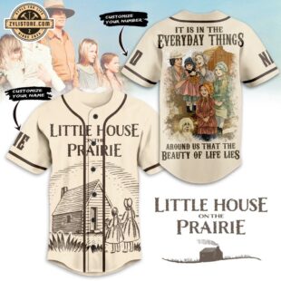 Custom Name And Number Little House on the Prairie Baseball Jersey For Fans