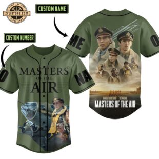 Custom Name And Number Masters of the Air Baseball Jersey For Fans