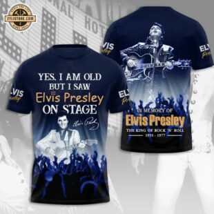 Elvis Presley All Over Print T-Shirt For Fans