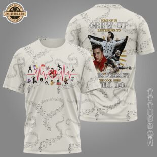 Elvis Presley Love All Over Print T-Shirt For Fans