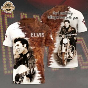 Elvis Presley Music All Over Print T-Shirt For Fans