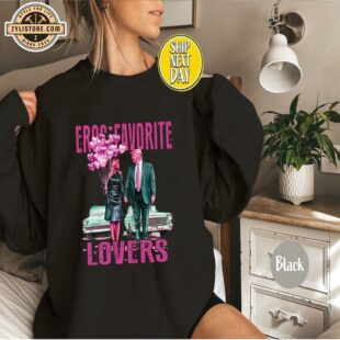 Eros Favorite Lovers Donald Trump And Melania Valentine Sweatshirt For Valentine's Day