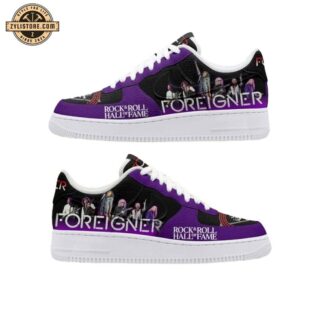 Foreigner Rock & Roll Hall of Fame Music Air Force 1 Shoes For Fans