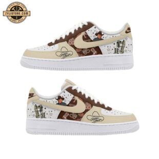 George Strait Country Music Air Force 1 Shoes For Fans