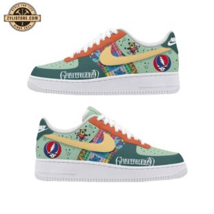 Grateful Dead Psychedelic Music Air Force 1 Shoes For Fans