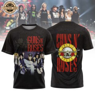 Guns N' Roses 3D All Over Print T-Shirt