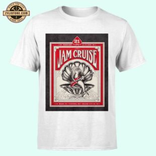 Jam Cruise 21 Feb 14-19 2025 Fall Tour Unisex T-Shirt