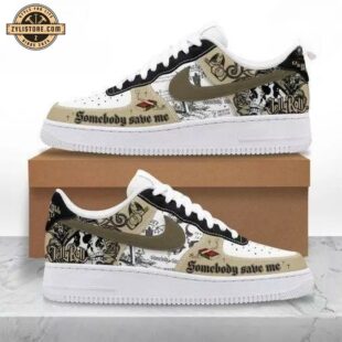 Jelly Roll Some Body Save Me Air Force 1 Shoes For Fans