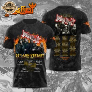 Judas Priest 3D All Over Print T-Shirt For Fan