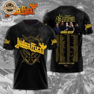 Judas Priest 3D All Over Print T-Shirt For Fans