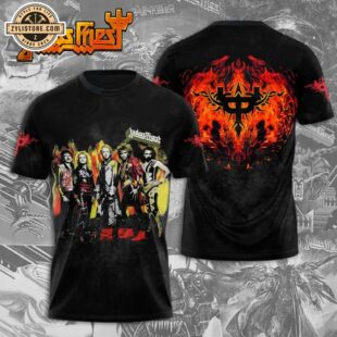 Judas Priest 3D All Over Print T-Shirt Gift For Fans