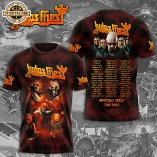 Judas Priest 3D All Over Print T-Shirts