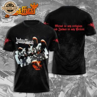 Judas Priest Music Tour All Over Print T-Shirt For Fans