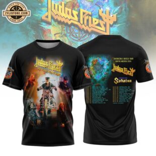 Judas Priest tour All Over Print T-Shirt For Fans