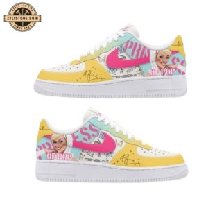 Kylie Minogue Princess Music Air Force 1 Shoes For Fans