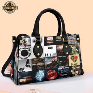 Linkin Park Music Leather Handbag