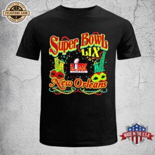 NFL Super Bowl LIX Mardi Gras Unisex T-Shirt