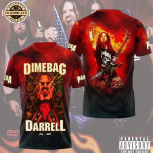 Pantera 3D All Over Print T-Shirt For Fans