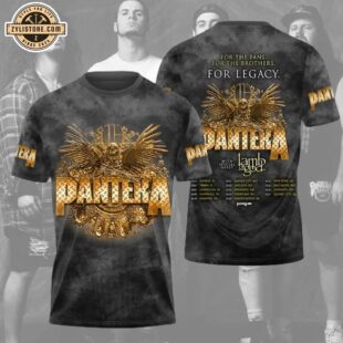 Pantera 3D All Over Print T-Shirts For Fan