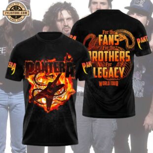 Pantera All Over Print T-Shirt For Fan